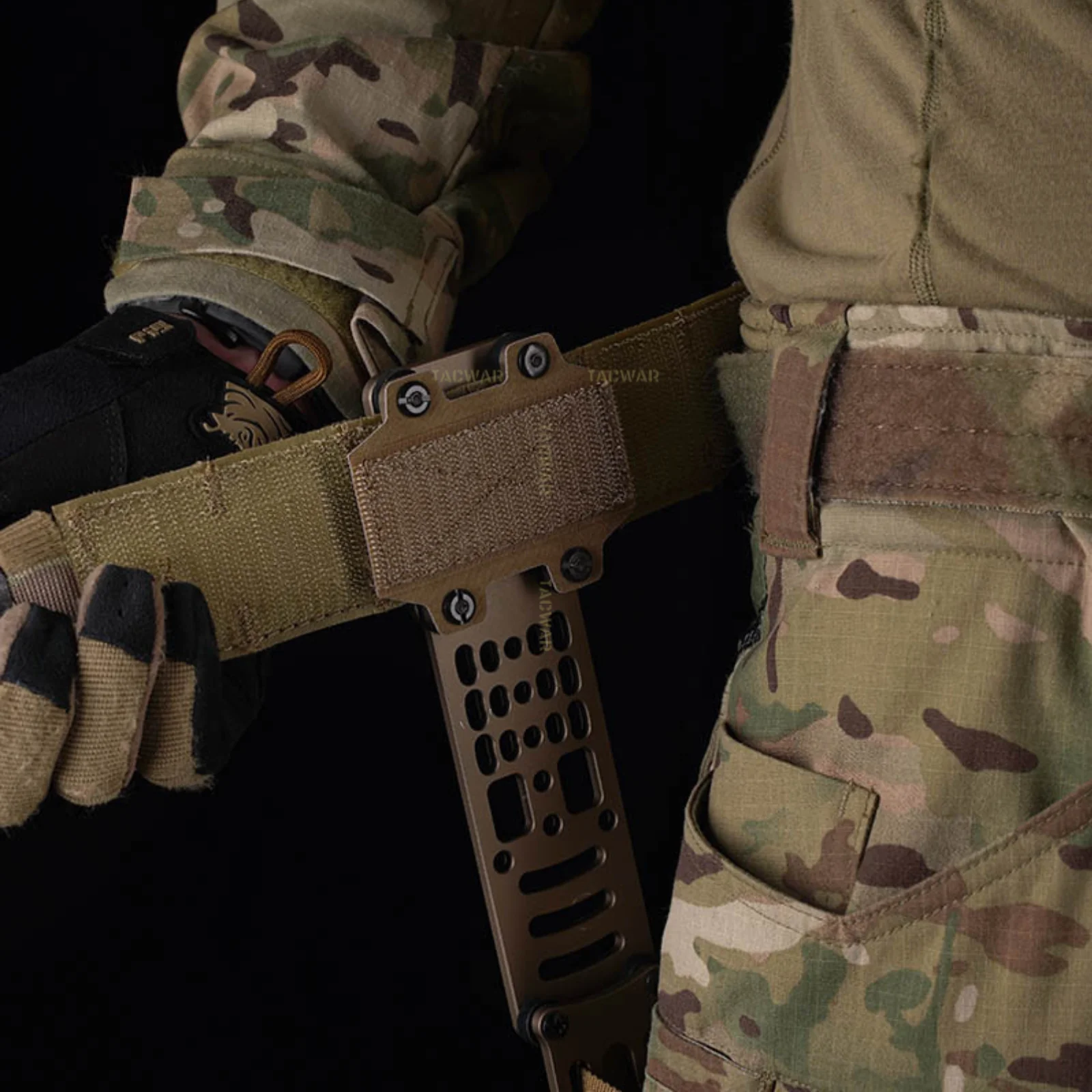 Modular Holster Adapter Bridge for Tactical Drop Leg Carry Platform 1.0, Hook and Loop Bridge Tactical Mounting