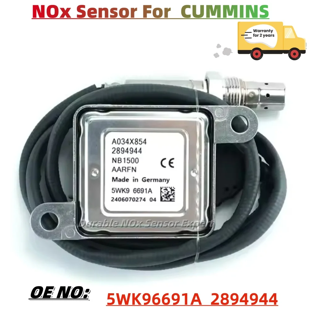 

5WK9 6691 2872296 5WK96691 Nitrogen Oxide NOx Sensor For Cummins ISB6.7 ISX 15.0 904-600 2894944 2894939