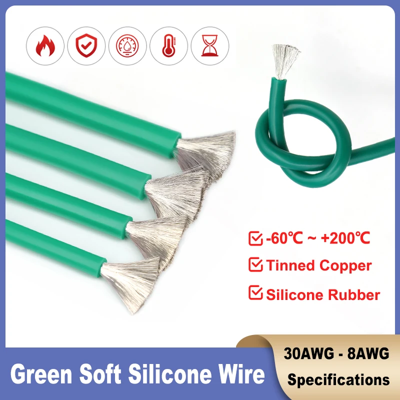 Green Soft Silicone…