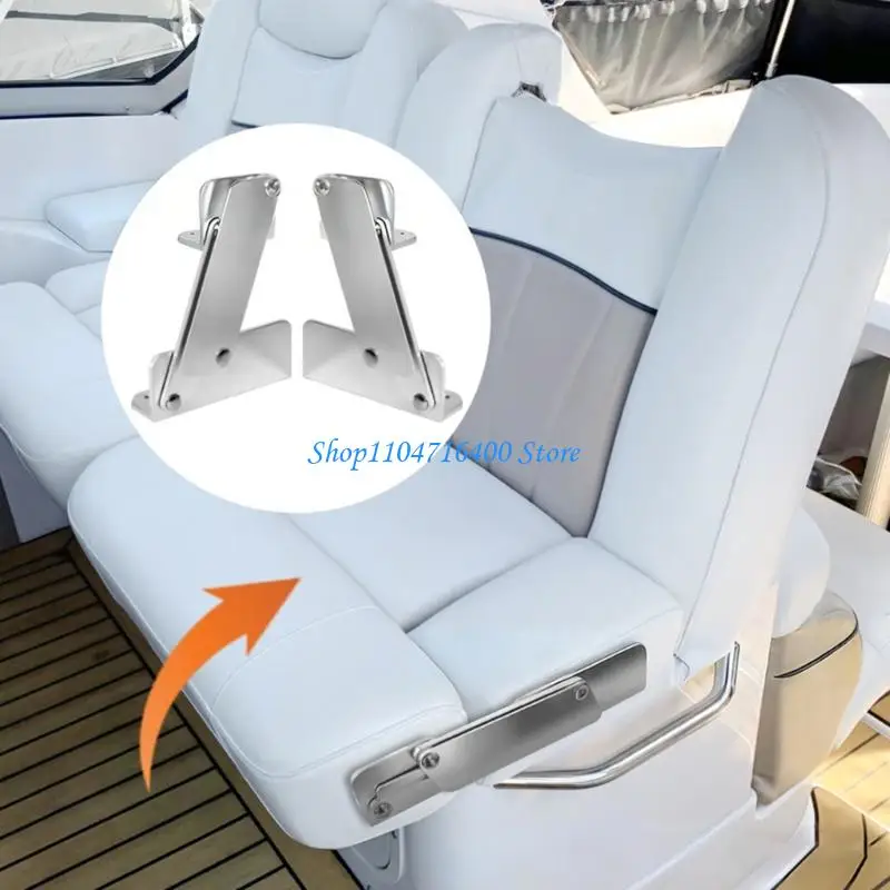 y1gd Two Pieces Aluminum Boat Hinges Safety Lock Design