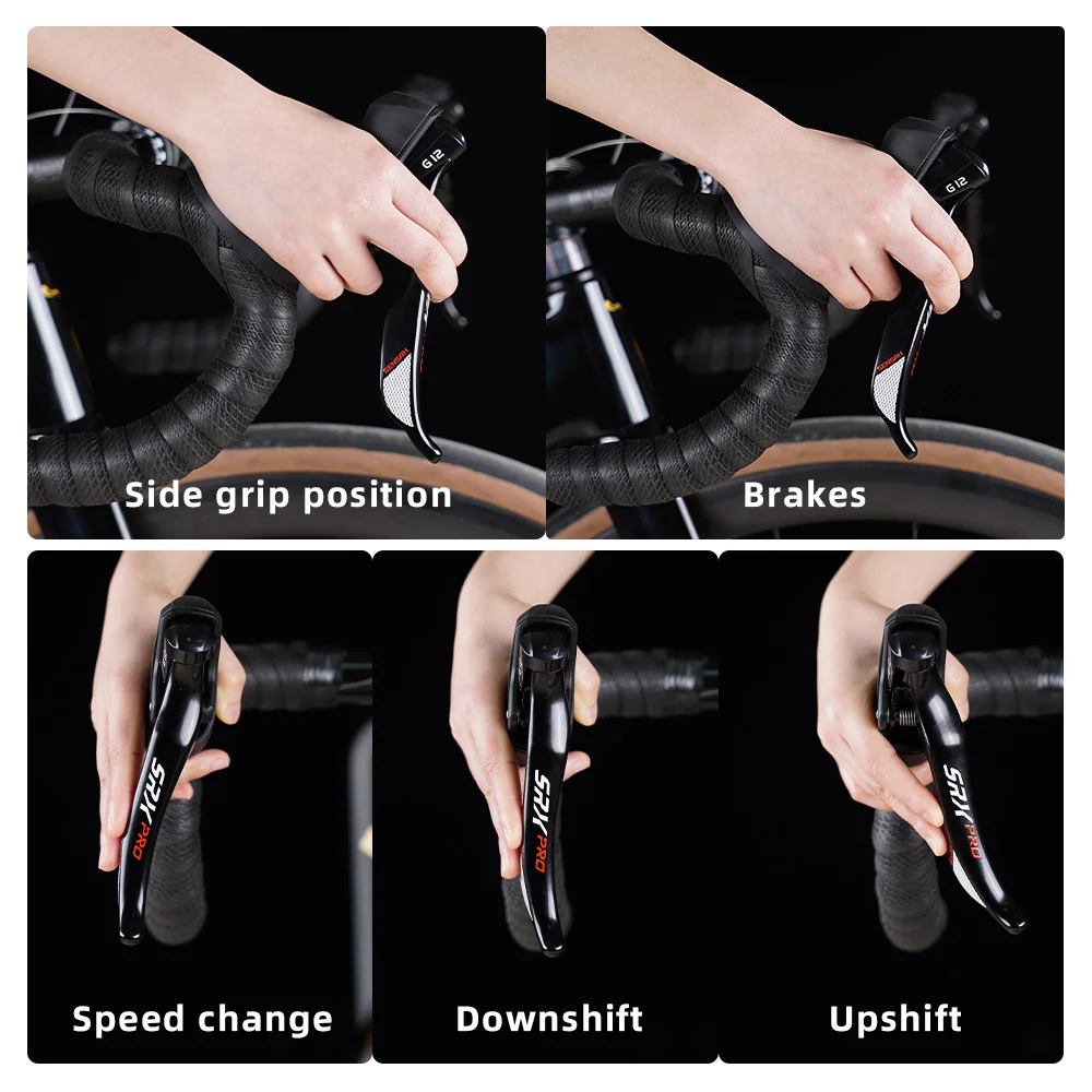SENSAH Bicycle 1x12 Speed SRX PRO G12 Gravel Kit with Shifter