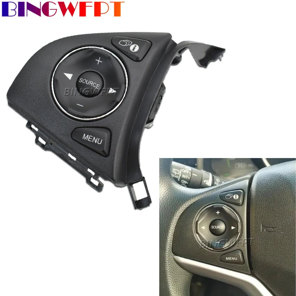 Car Accessories Switch For Honda Fit 2015-2018 CITY XRV HRV Audio Radio Remote Cruise Control Button Steering Wheel Control