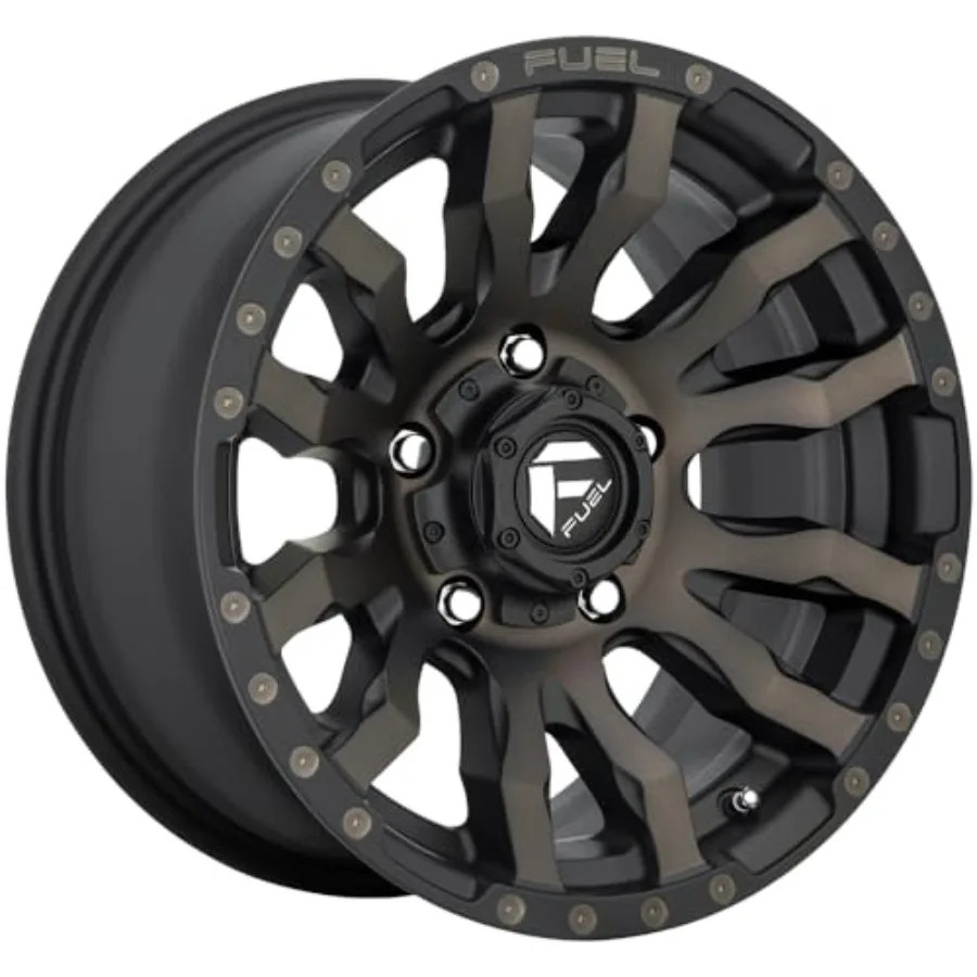 

D674 BLITZ 20X9 6X135 5.04 1mm MATTE BLACK DOUBLE DARK TINT wheels for SUVs and trucks durable aluminum alloy with matte black