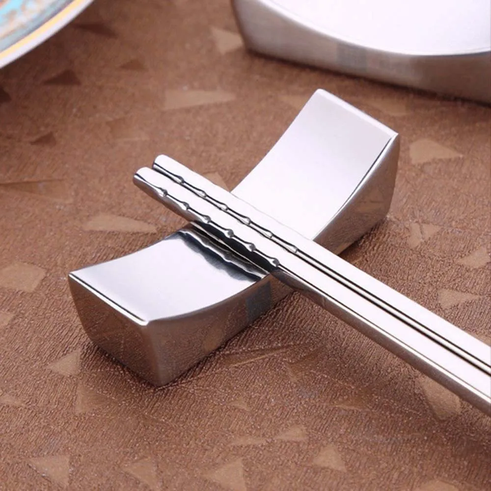 

304 Stainless Steel Chinese style Stand Rest Restaurant Rack Tableware Chopstick Rack Fork Rack Chopsticks Holder
