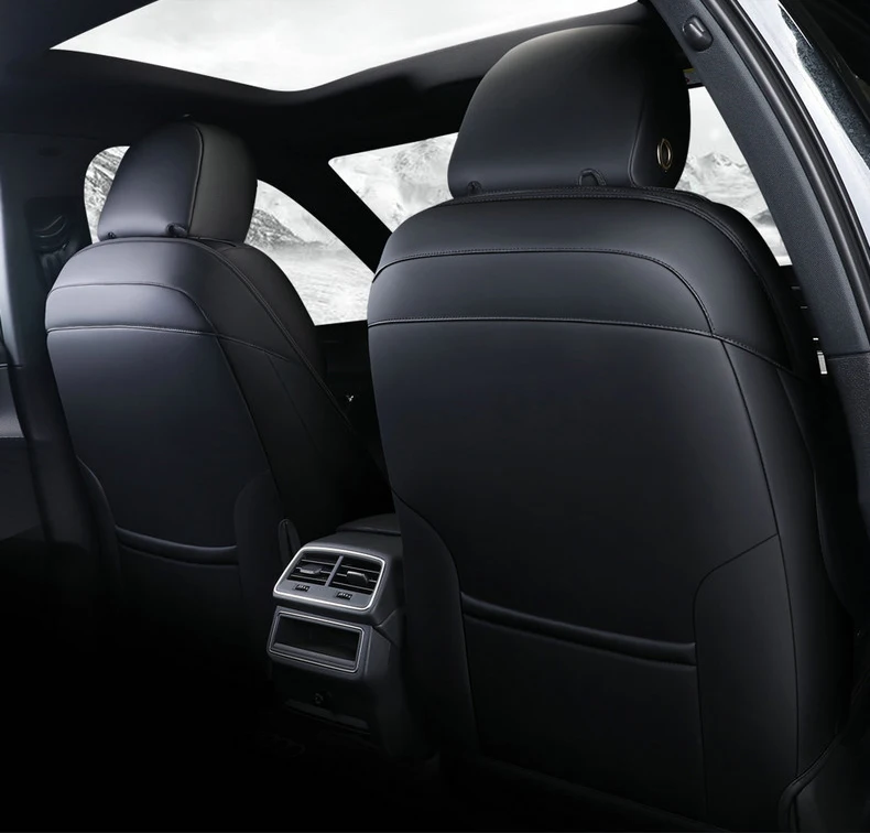 Maßgefertigte PU-Leder LUXUS Autositzbezüge 100% Passgenau für Renault Megane 2 2003~2006 360 ° Surround Auto-Innenausstattungszubehör – Detail 7
