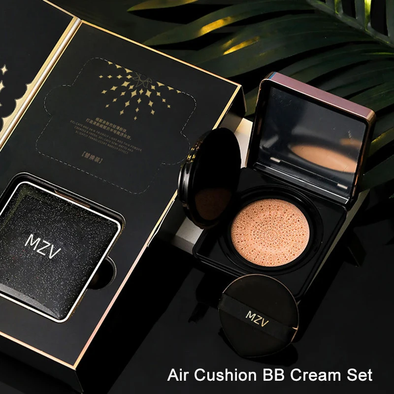 15 جرام + 15 جرام وسادة هوائية BB كريم مجموعة كريم الأساس مقاوم للماء اشراق المخفي طويل الأمد للوجه مستحضرات التجميل ماكياج