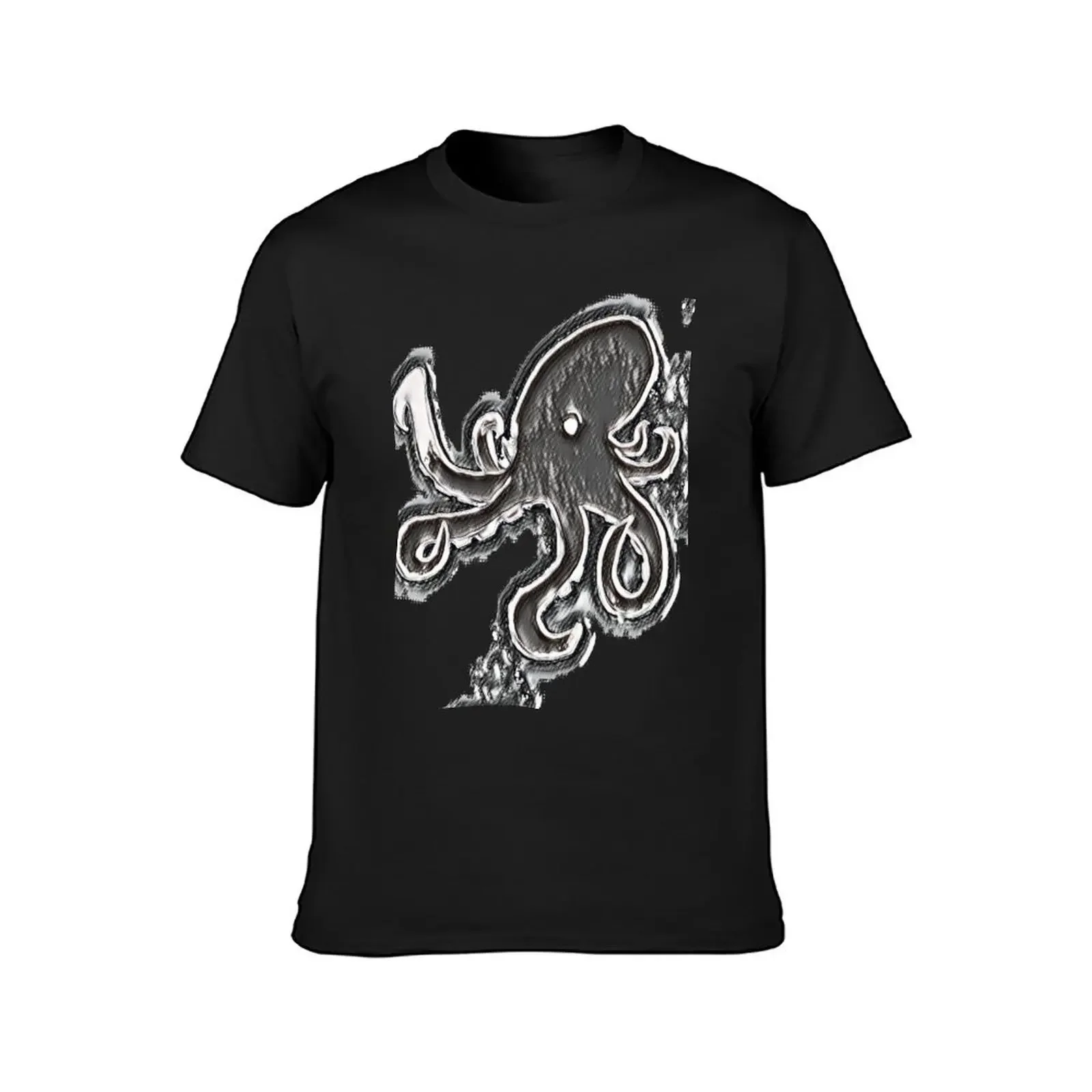 Octopus T-Shirt heavyweights essential t shirt for a boy anime figures big and tall t shirts for men