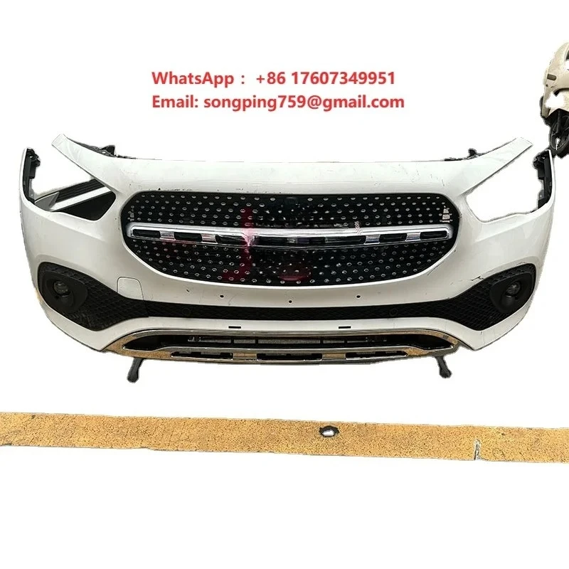 High Quality  CLA W247 Front Component Kit Used Front Bumper Assembly Radiator Fan Grille Bumper Rail Reinforcement