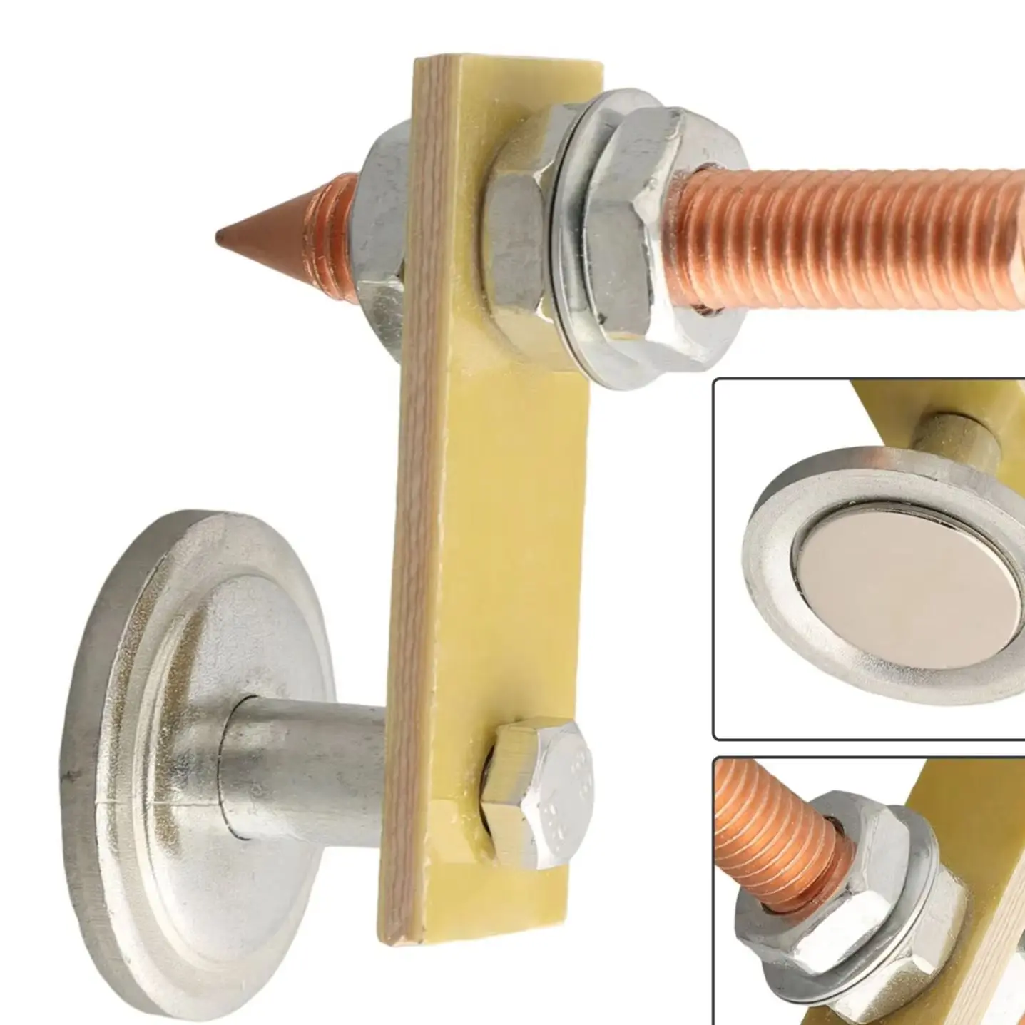 

Welding Magnet Head Magnetic Welding Ground Clamp Holder Fixture Welder Sheet Metal Repair Machine Ground Wire Clamp Steadiness