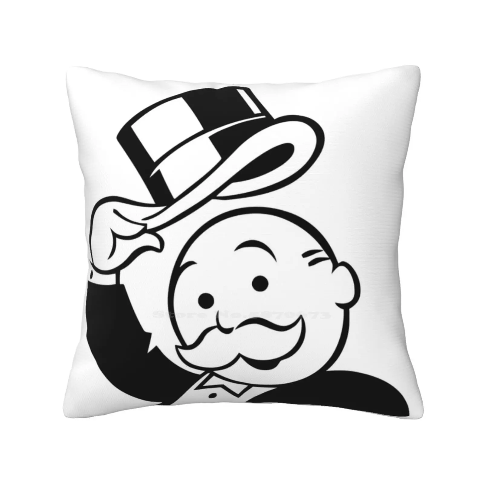 Mr Soft Comfortable Pillowcase Rich Uncle Pennybags Mr Games Dollar Stuff Money Man Board Game Make Money Since 1935 Man