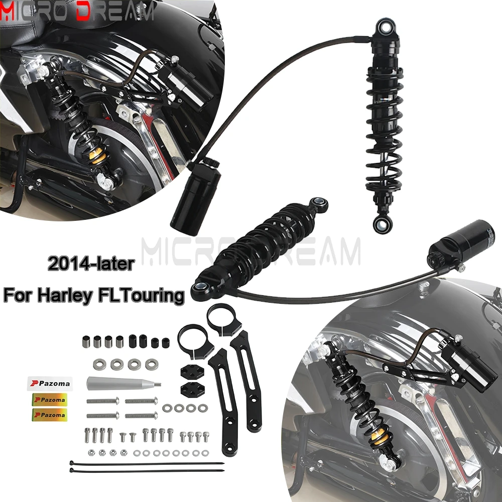 

Регулируемая подвеска ‌ Комплект демпфера, задние амортизаторы для Harley FL Touring Street Electra Road Glide Road King FLHRXS FLHR FLHRSE 14-Up