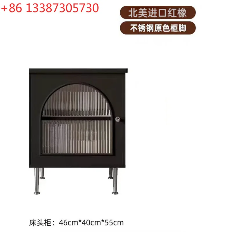 

Прикроватная тумбочка в стиле французского кремового декора, простая современная тумбочка для спальни