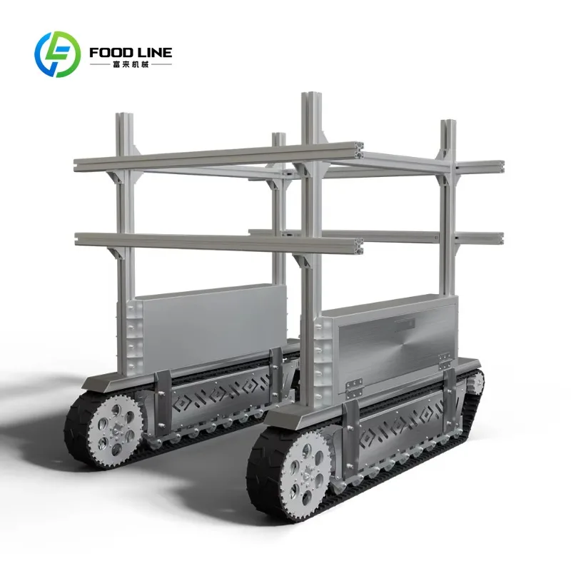 Customized Laser Weeding Ultraviolet Lamp Pest Control Crawler Agricultural Chassis Robot