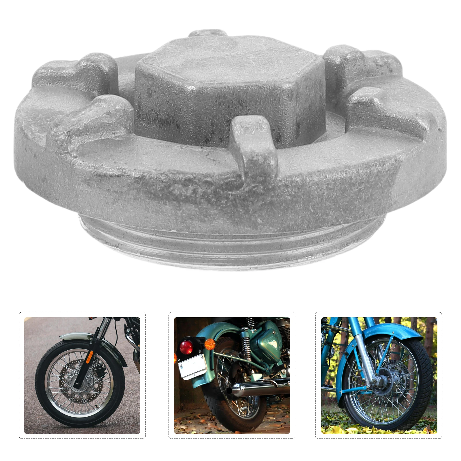 

Motorcycle Oil Cap Fuel Tank Lid Replacement Metal Durable Easy-Open Compact Compatible For Yamaha Qiaoge