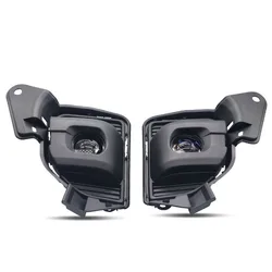 Car Fog Light Retrofit 2 Inch Bi LED Fog Lamp Projector Lenses with 3000K 4300K 6000K Color Options for Toyota Hiace 2014-2018