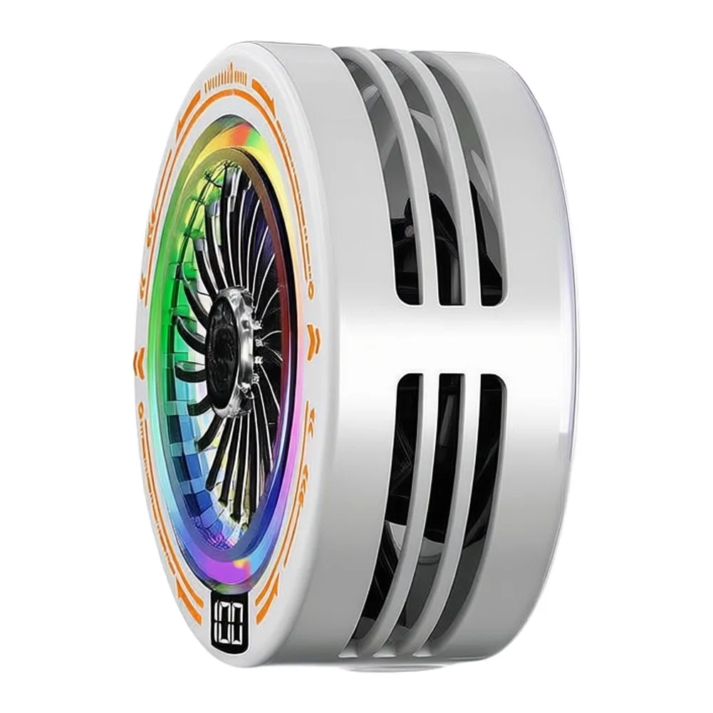 1pc AI Magnetic Clip Phone Cooler Semiconductor Cooling Fan For Ultimate Mobile Gaming Heat Dissipation Radiator Accessory