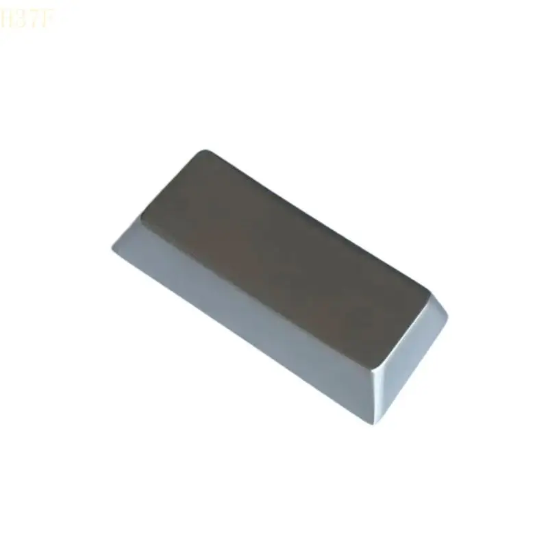 

H37F Enter Keycap for Mechanical Keyboards, Zinc Alloy with Precisions Silver Glossy