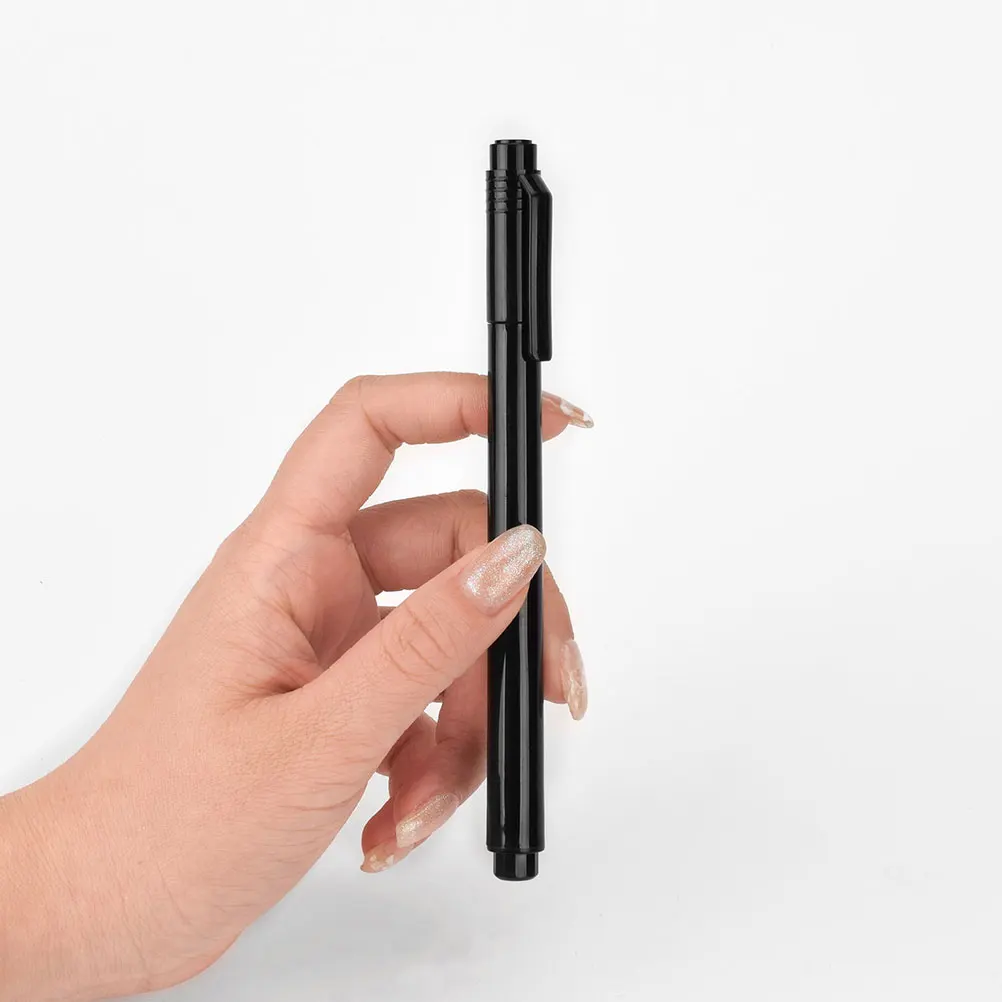 

1pc Art Water Pen Simple Design For Salon Home Use Manicure Tool, Drawing Line Pen, Nail Painting Black Pen, Nail Art Supply