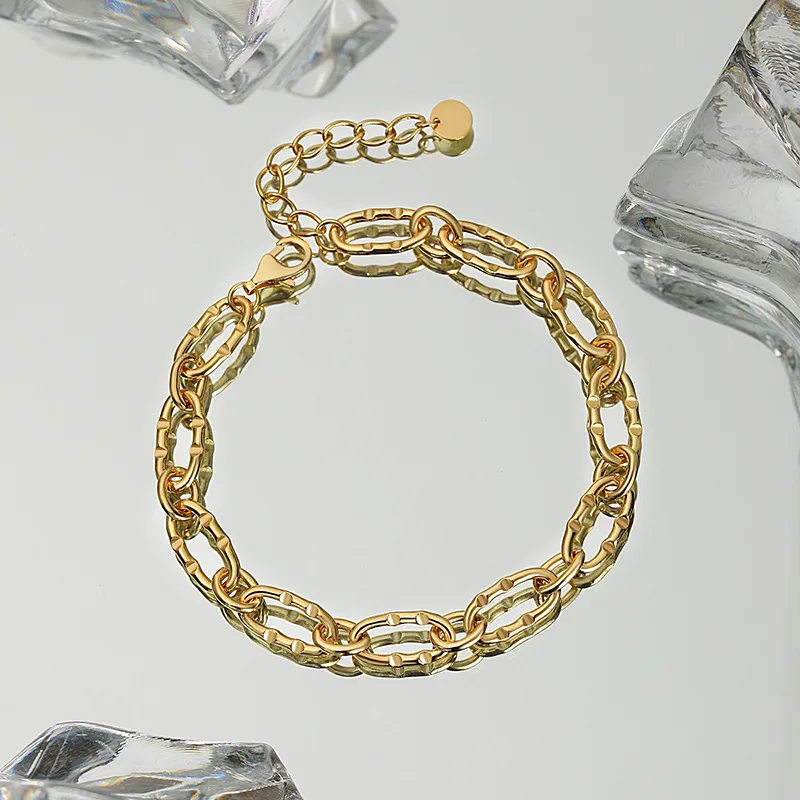 فانا سلسلة ربط سوار الفضة 925 الاسترليني الأفعى فيجارو الكوبية سلاسل مطلية بالذهب 18K غرامة الفضة والمجوهرات أساور أساور #3