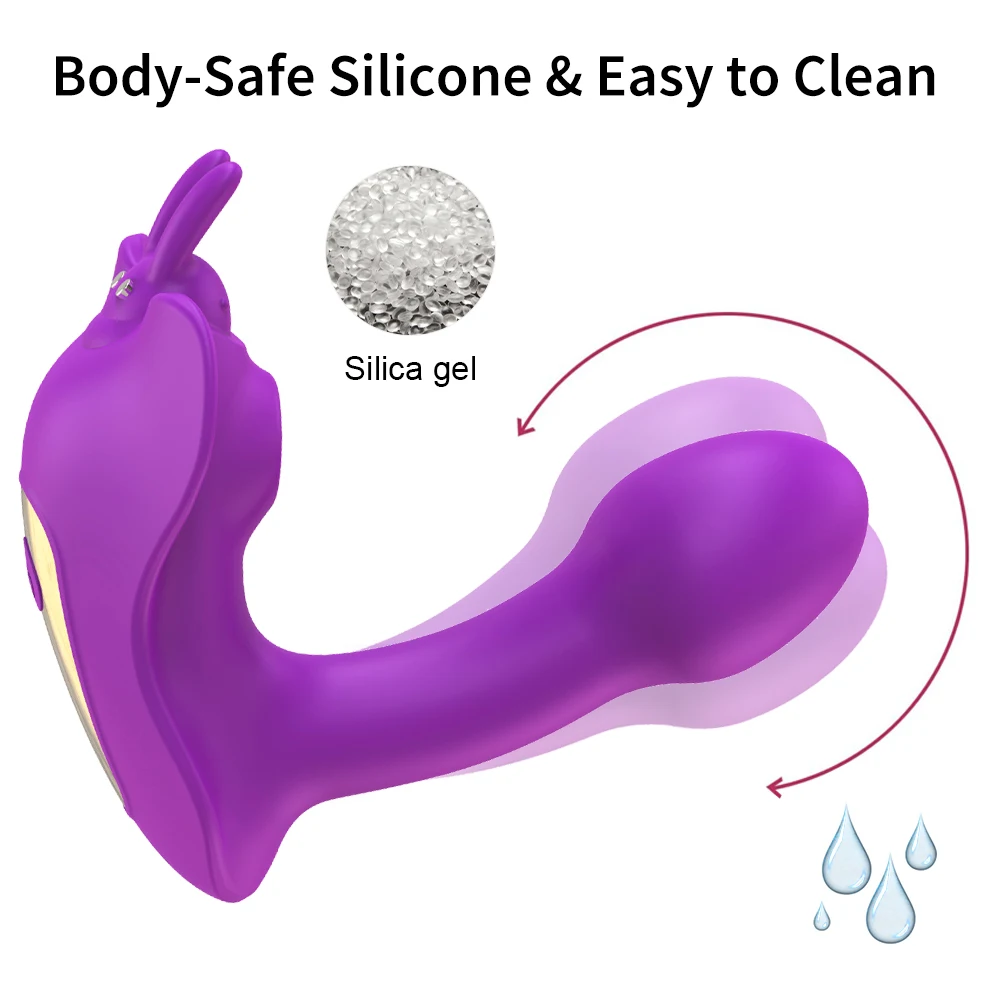 G-Spot Sucking Dildo Vibrator Clit Sucker Wearable Clitoris Vacuum Stimulator Female Blowjob Wireless Remote Sex Toys for Women