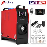 Hcalory 5-8KW 12V Car Parking Heater Diesels Air All in 1 LCD Thermostat for Car Truck SUV Bus RV Boats