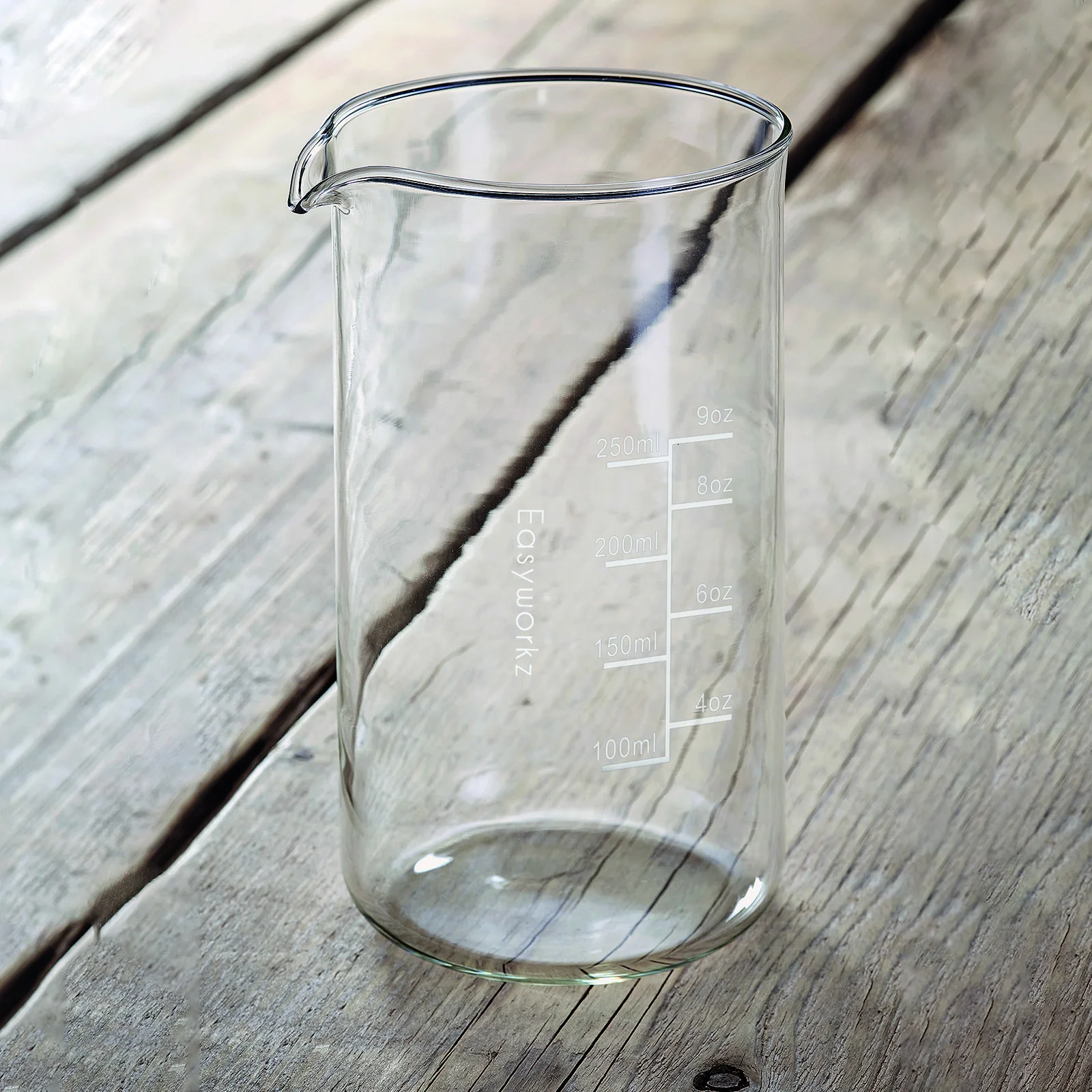 Easyworkz Borosilicate Glass Replacement Beaker for  French Press Coffee Maker