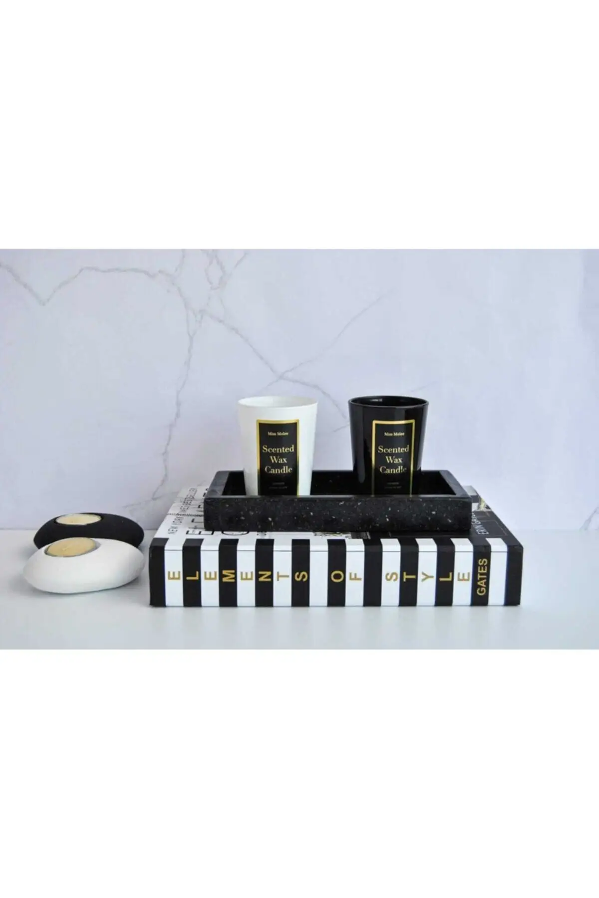 

Black marble oiler luxury 2022 tray Tea tray Tea tray Tea tray