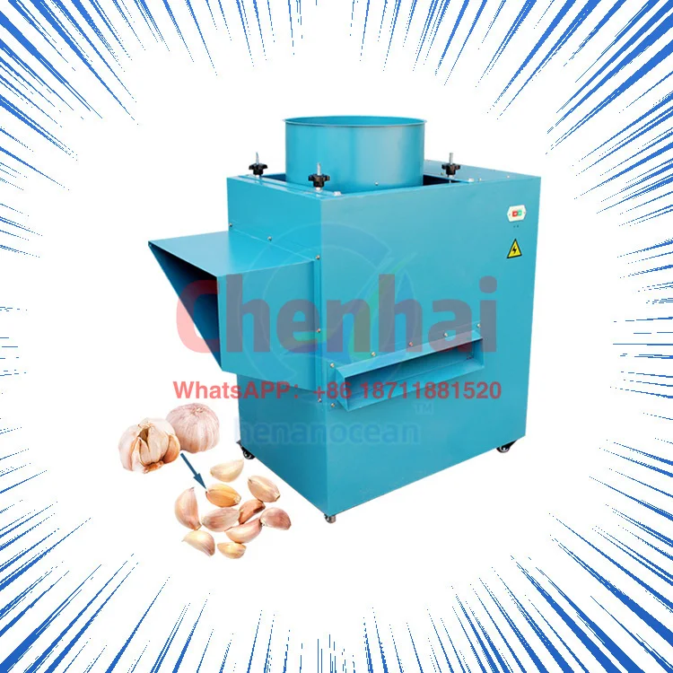 

China Garlic Clove Splitter Equipment Ginger and Garlic Process Step Machine Trade