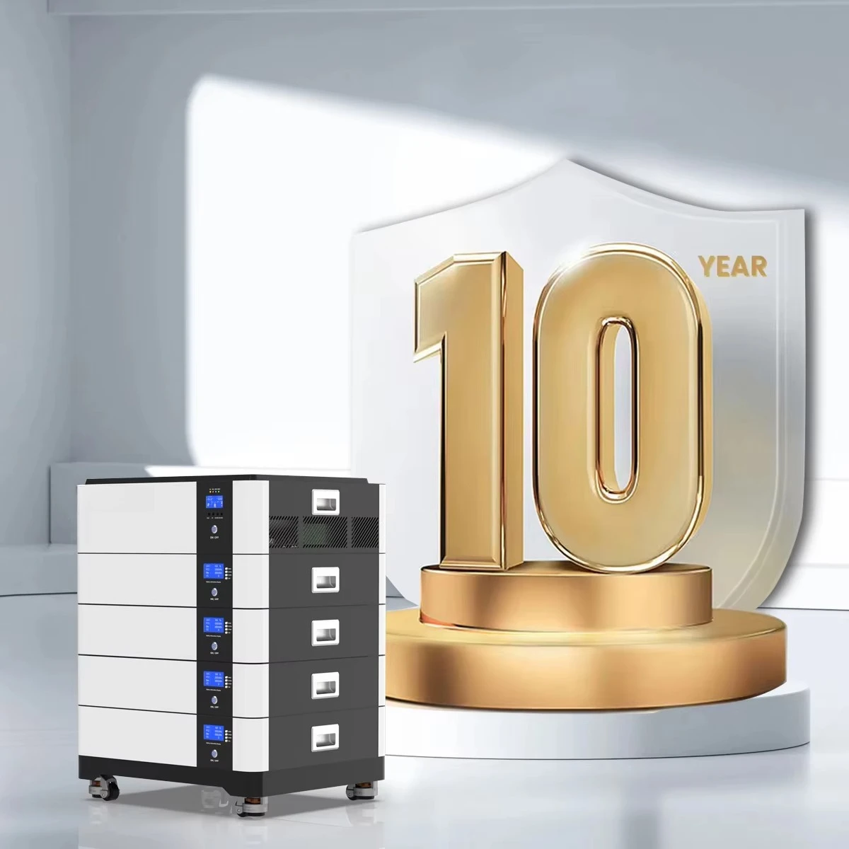 Integrated solar inverter and battery 48V 15KWH 30KWH 45KWH 60KWH + 10KW inverter WiFi home ESS power station 51.2V 300AH model