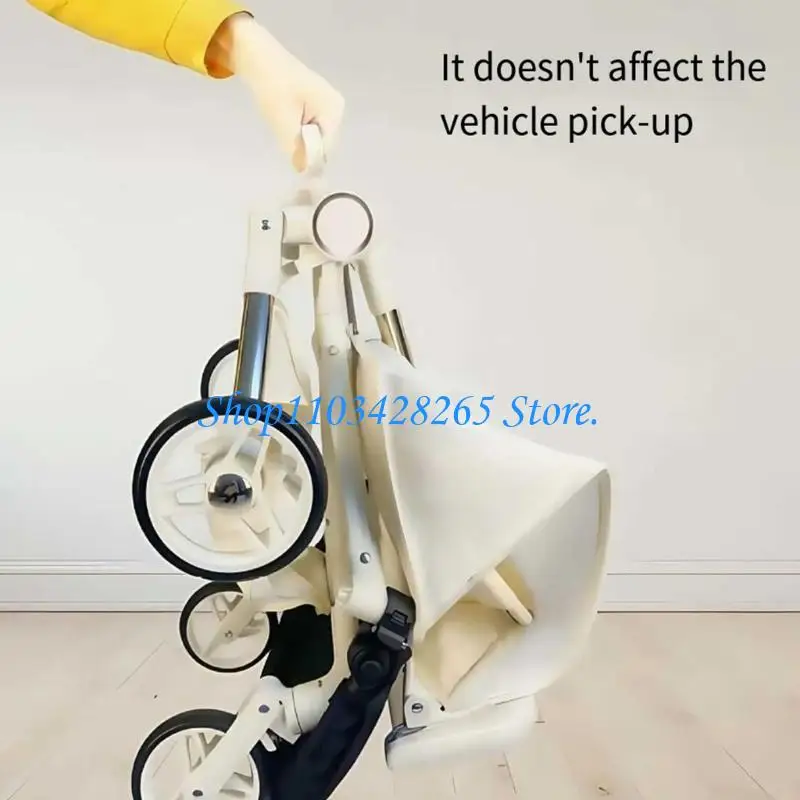 مسند للقدمين آمن لعربات الأطفال ودرابزين قابل للتعديل يدعم ركوب الأطفال الآمن G2TE