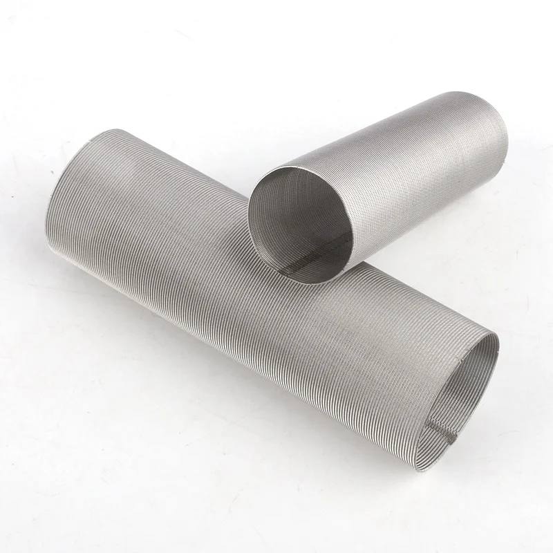 2pcs Customizable Stainless Steel 304 Mesh Filter Aquarium Irrgation Sprayer Water Pump Strainer Prefilter Spare Filter Element