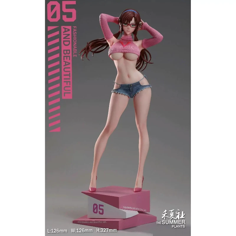 

In Stock Mari Makinami Illustrious Gk Figure Neon Genesis Evangelion Summer Girl Series The Summer Plant Studio Anime Pvc Model