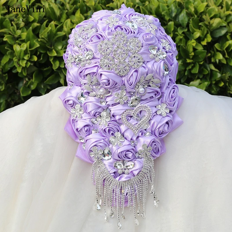 janevini-light-purple-cascading-flowers-waterfall-bridal-bouquets-with-rhinestones-artificial-satin-roses-wedding-bride-bouquet