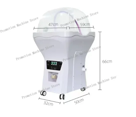 معدات معالجة الرأس الجديدة معدات التبخير العلاجية المائية سبا العناية بالشعر تدليك الشامبو المحمول تداول المياه