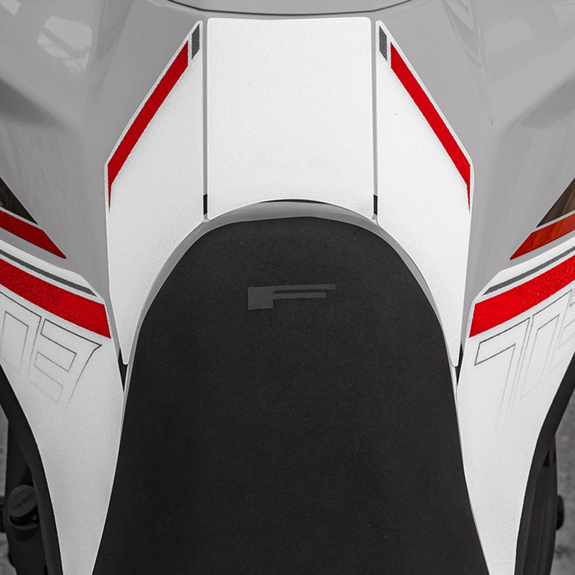 Motorcycle Anti-slip Fuel Tank Pad Compatible with Zontes 703F 2024-2026 Thickened Resistant Tank Sticker Decal Accessories