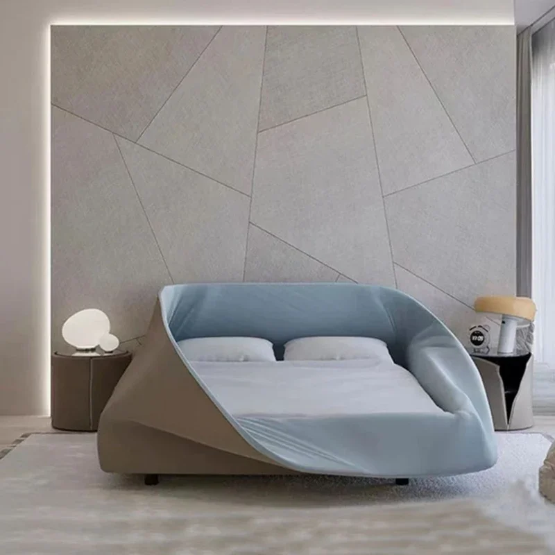 

Bird Nest Bed Large Fabric Bed Modern Minimalist Double Creative Set 1.8M Marriage