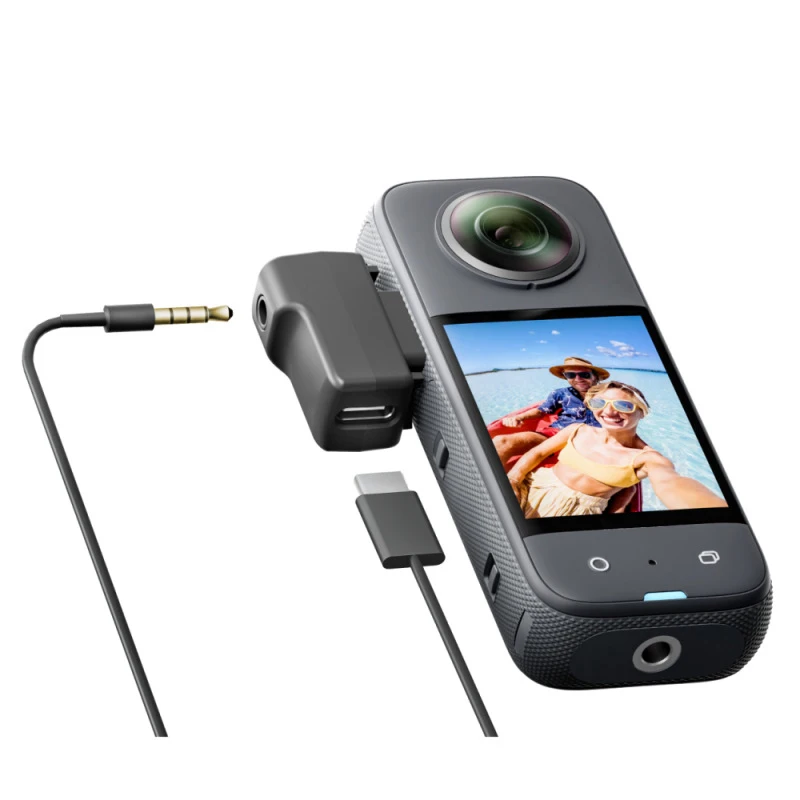 

For Insta360 One X3 Charger Audio Adapter Sports Camera Accessories