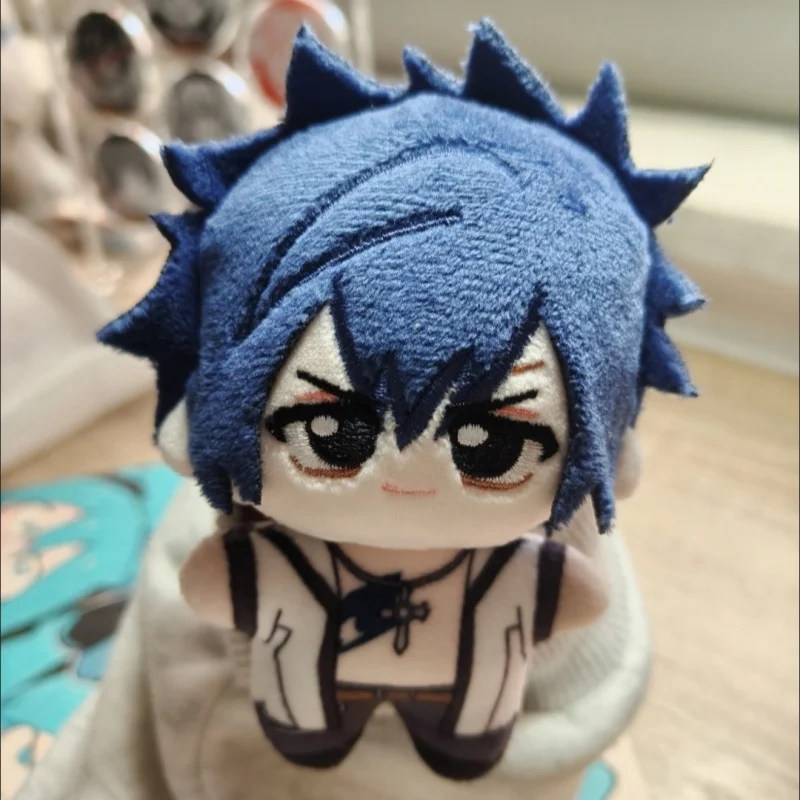 Fairy Tail Lucy Heartfilia Gray Fullbuster Facial Embroidery Plush Doll Bedroom Bedside Table Decoration Classmate Birthday Gift
