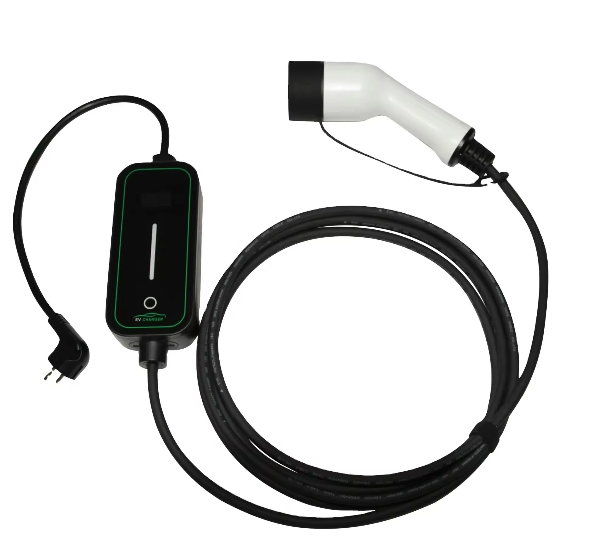 

Level 2 Electric Vehicle Charging Station 3.5kw 7kw 16A 32A Type 2 Portable EV Charger With Schuko Plug