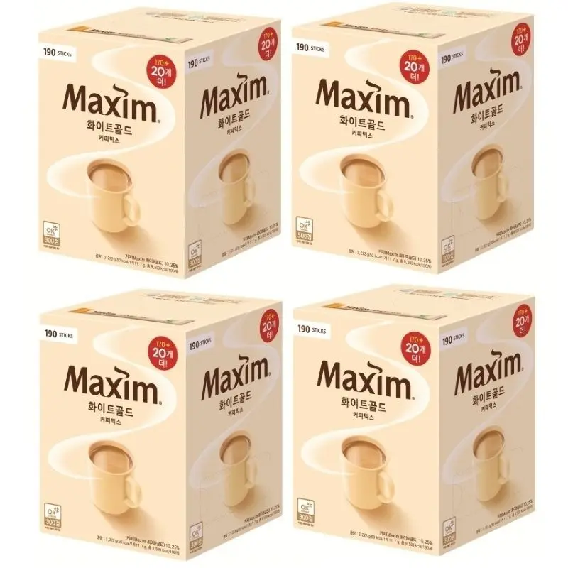 إيست فود الذهب الأبيض 170+20 قطعة، 4 قطع