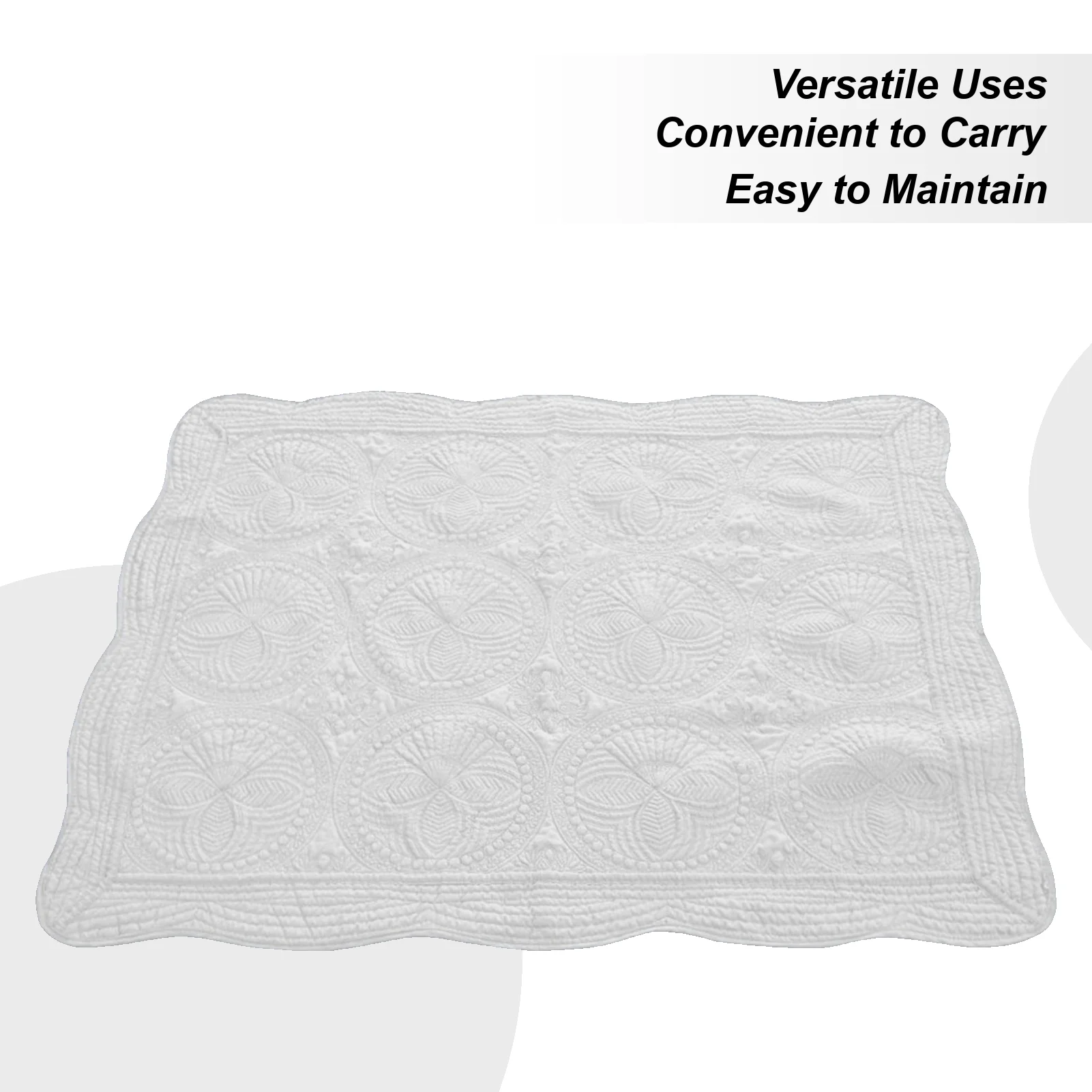 

Baby Blankets For Boys Travel Baby Receiving Blanket Machine-Washable Portable Toddler Nursery Quilt Foldable Swaddling Wrap For