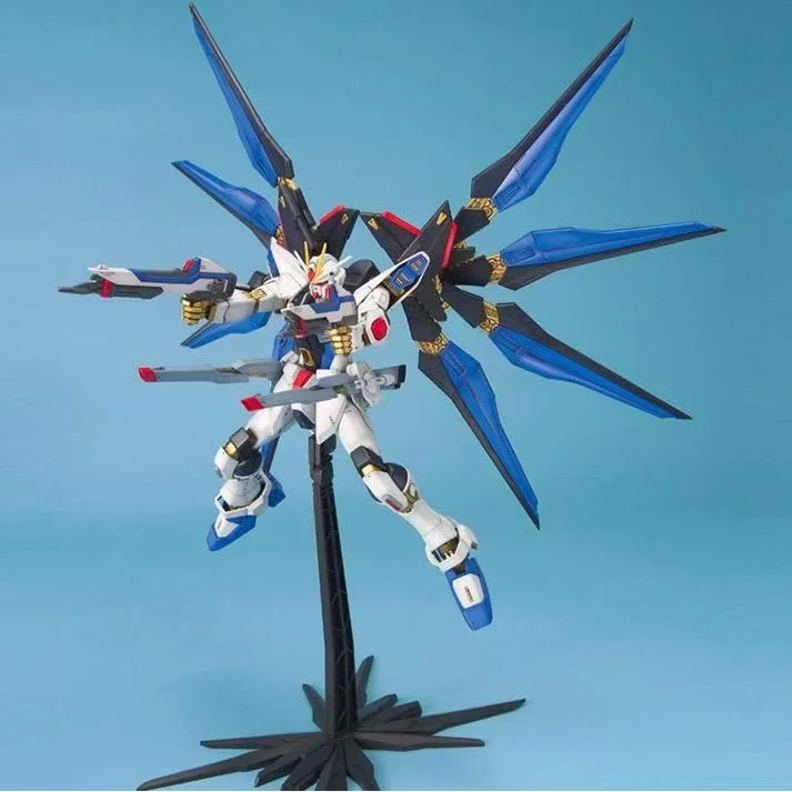 1/100 MGEX Strike Freedom ZGMF-X20A Mech Modello di Montaggio Kit Action Figures Puzzle Giocattoli Desktop Da Collezione Decorazione Regalo Per Bambini