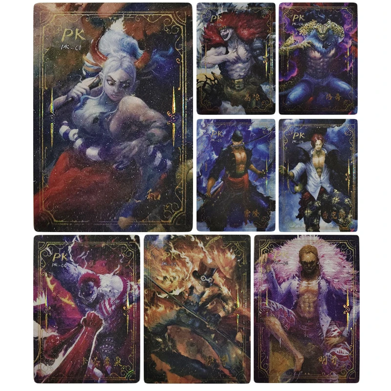 

Japanese Manga One Piece Flash Cards Yamato Roronoa Zoro Loki Shanks Collectible Cards Christmas Birthday Gifts Children's Toys