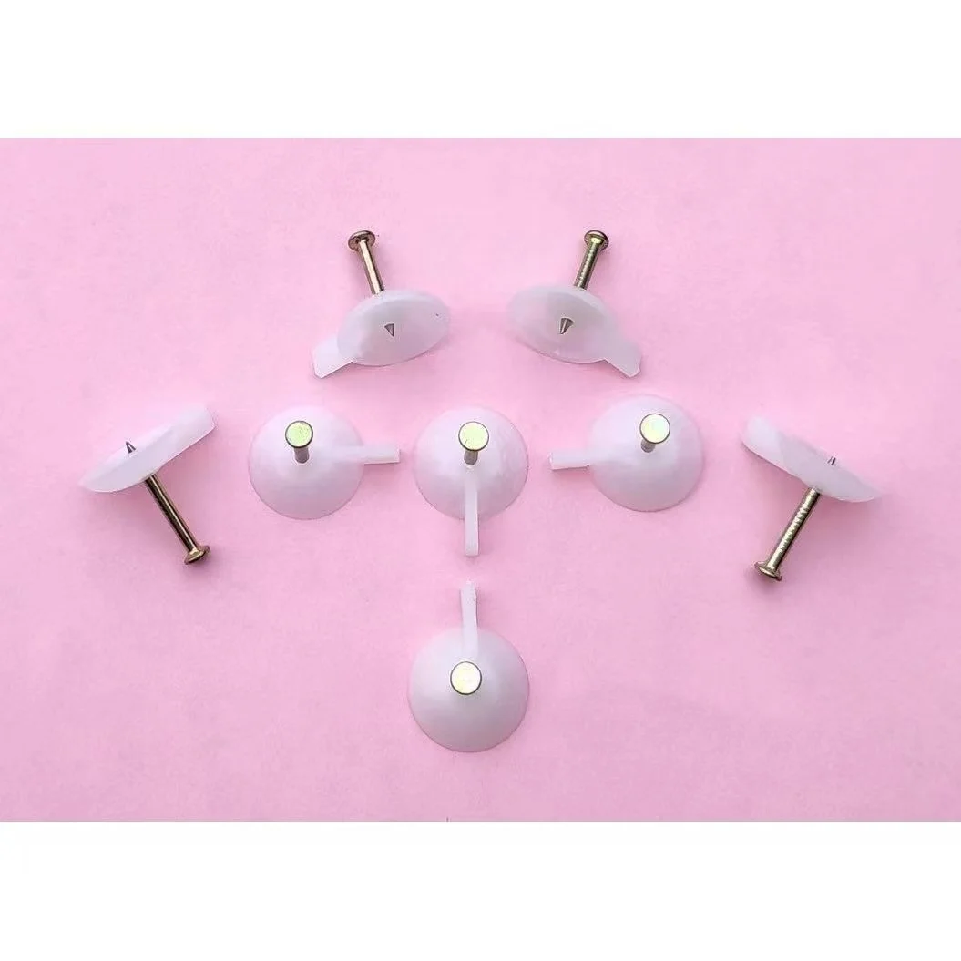 Heavy-Duty Steel Nails for Banner & KT Board Installation - Multi-Purpose Fasteners for Cement Walls, Foam Boards, Wallpaper & W