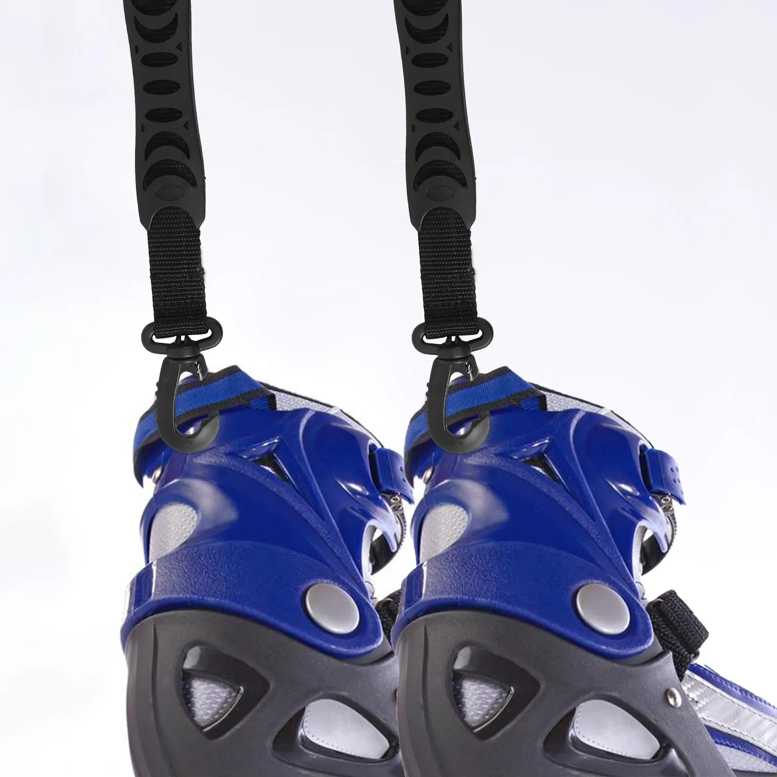 

2 шт. ремней для переноски роликовых коньков и лыжных ботинок, прочные наплечные ремни, легкие, складные, удобные для переноски, портативные аксессуары для коньков