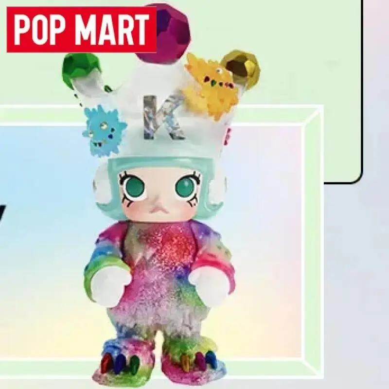 

POP MART Molly x INSTINCTOY Erosion Molly Costume Series Mystery Box Blind Box Toys Caixa Action Figure Cute Model Gift