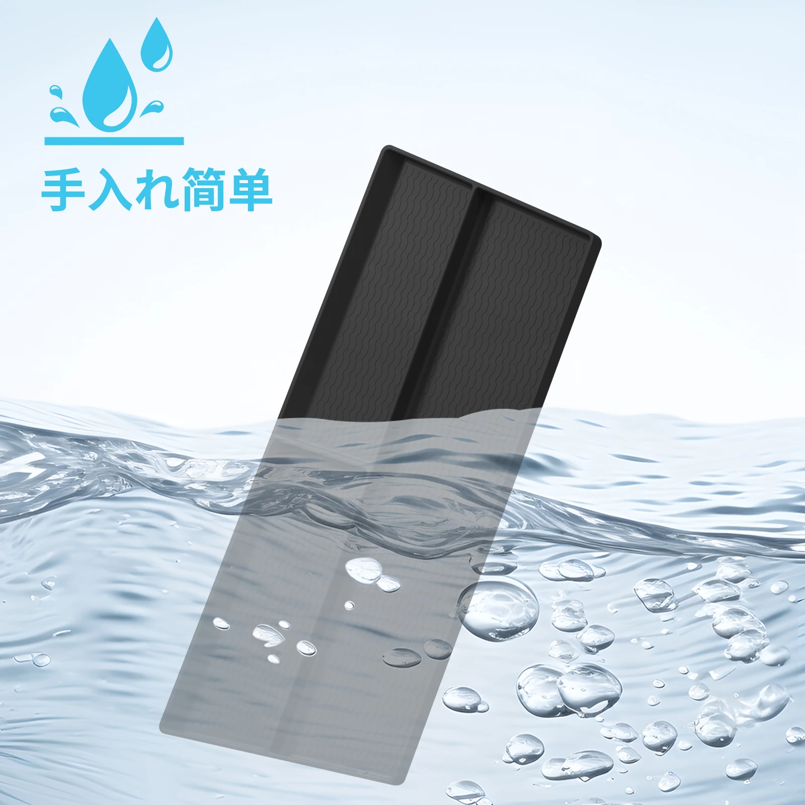 for Mitsubishi Triton 2024-2025 Silicone Car Copilot Dashboard Storage Box Tray Organizer Interior Accessories ﻿Black - Image 5