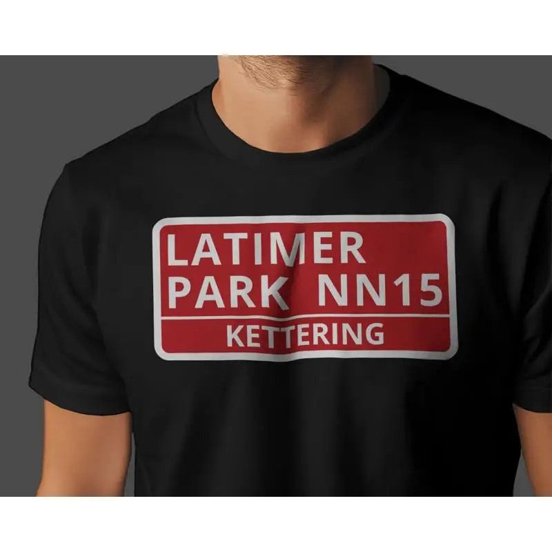 LATIMER PARK NN15 T Shirt | Kettering Town Ground Stadium | Unisex Organic