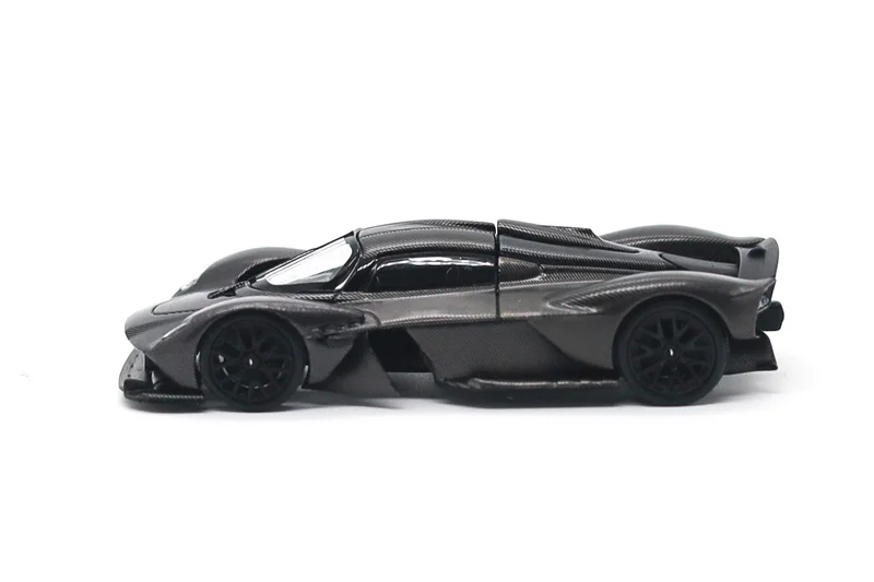 Xcartoys x Pop Race 1:64 Black carbon fiber Valkyrie Diecast Model Car