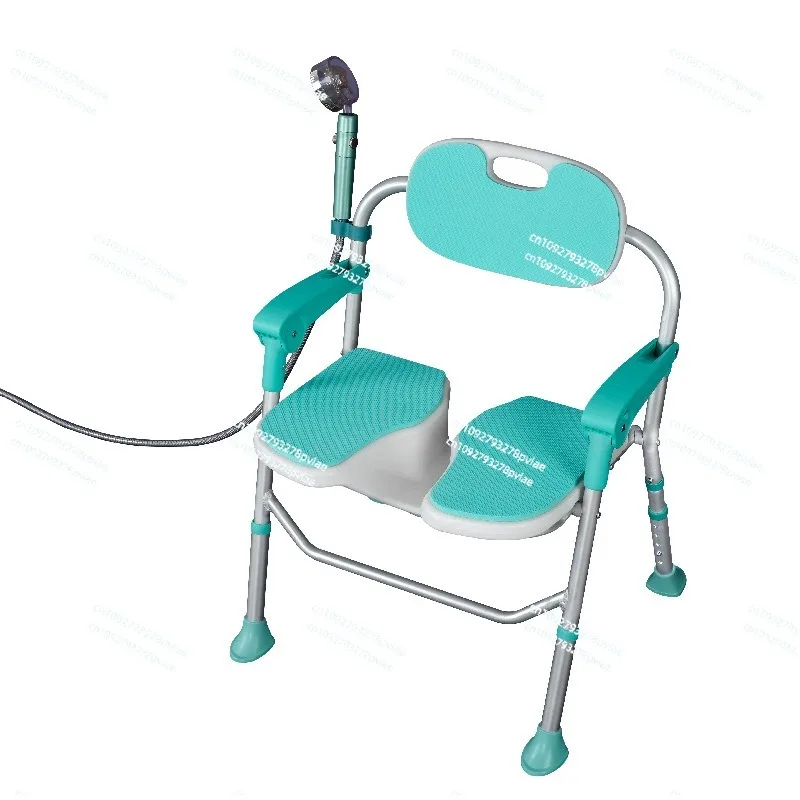 U-shaped seat folding bath chair for the elderly bathroom bath chair for the elderly